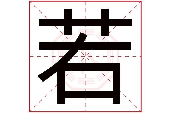 若字